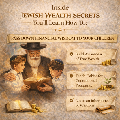 Rabbi Stirberg's Laws of Wealth
